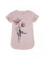 Růžové třičko s potiskem Pepe Jeans BETTIE T-SHIRT