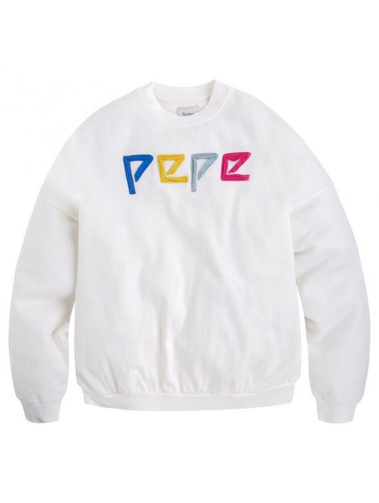 Smetanová dámská mikina Pepe Jeans PATTIc