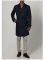 Černý trenchcoat kabát Diesel J-NANDA