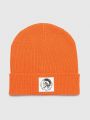 Zimní unisex čepice F-CODER Diesel oranžová