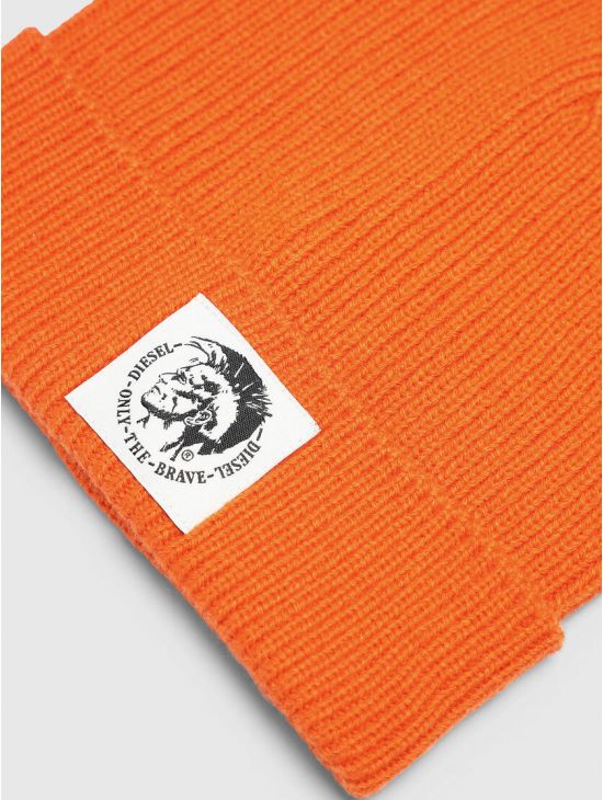 Zimní unisex čepice F-CODER Diesel oranžová