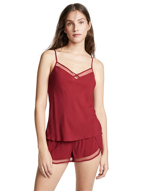 Dámský černý pyžamový set SLEEP SET Calvin Klein