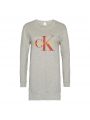 Dámská šedá noční košile NIGHTSHIRT Calvin Klein