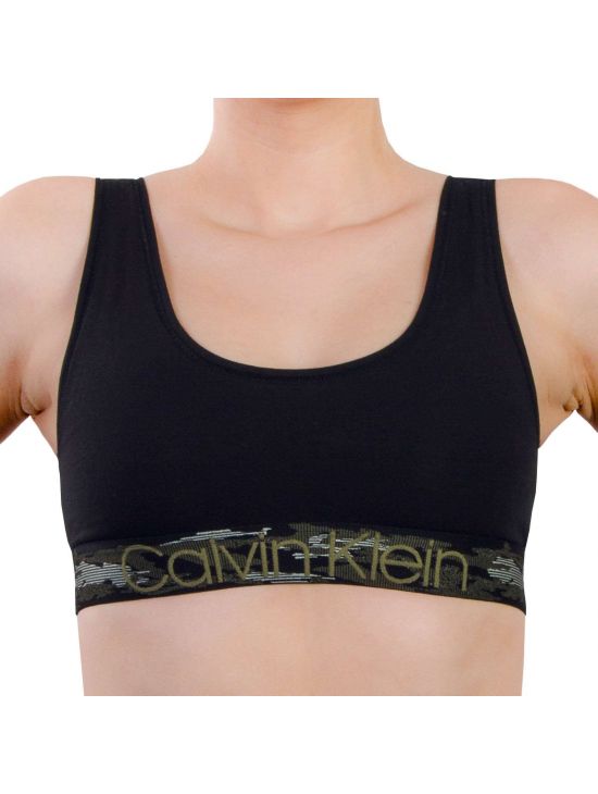 CALVIN KLEIN podprsenka BRALETTE černá