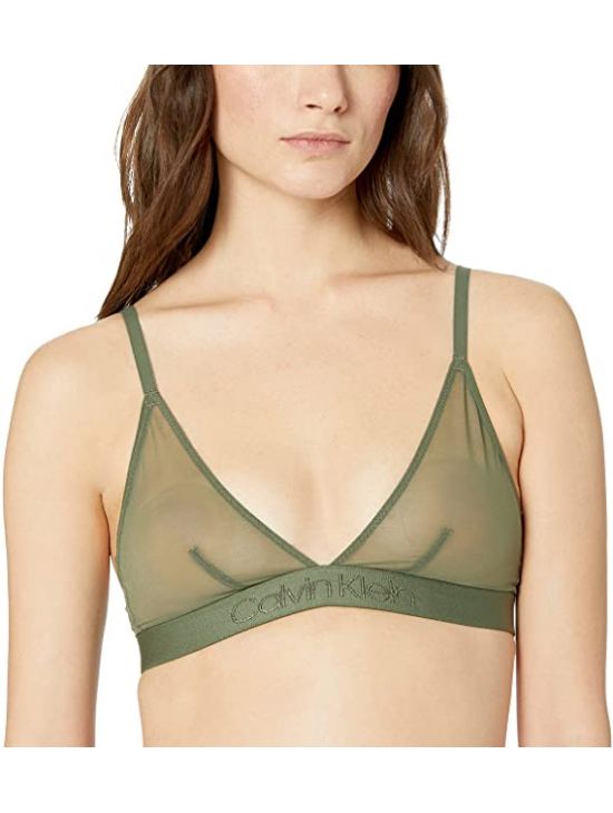 CALVIN KLEIN luxusní poprsenka bez výstuže UNLINED TRIANGLE