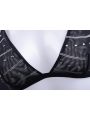 DIESEL luxusní černá podprsenka HIRINA REGGISENO