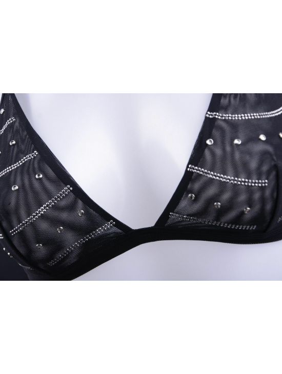 DIESEL luxusní černá podprsenka HIRINA REGGISENO