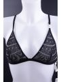 DIESEL luxusní černá podprsenka HIRINA REGGISENO