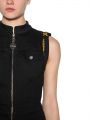 DIESEL dámský černý džínový overal DE-JUMPVEST