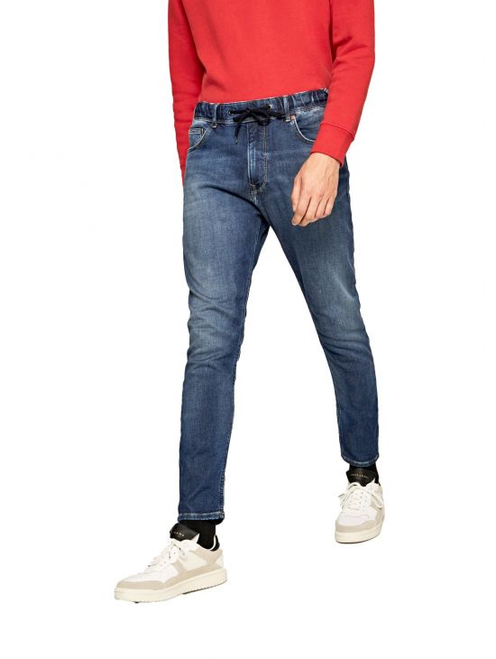 PEPE JEANS pánské modré džíny JOHNSON z řady GymDigo