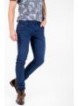 PEPE JEANS pánské modré plátěné kalhoty STANLEY
