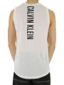 CALVIN KLEIN pánské bílé tílko MESH TANK