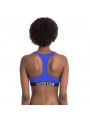 CALVIN KLEIN modrý horní díl plavek se zipem ZIP BRALETTE