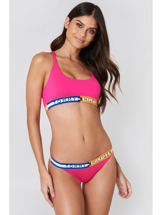 TOMMY HILFIGER plavkové kalhotky UW0UW00611 CHEEKY BIKINI