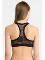 Krajková podprsenka BRALETTE Calvin Klein korálové barvy