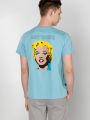 Modré triko Andy Warhol Pepe Jeans JEANa