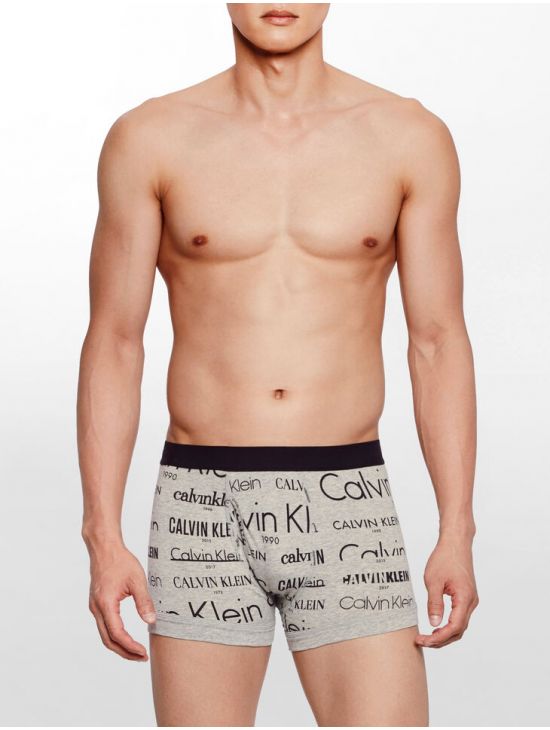 Pánské šedé boxerky Calvin Klein NB1325A