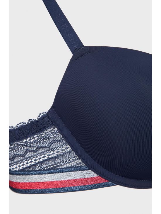 TOMMY HILFIGER dámská tmavě modrá podprsenka UW0UW01234