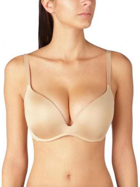 CALVIN KLEIN dámská béžová PUSH UP podprsenka F3495E