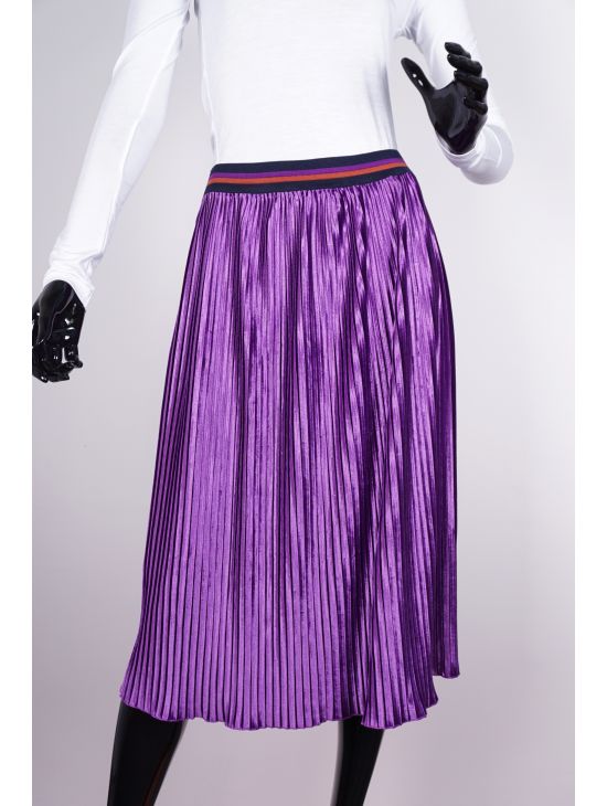 RICH&ROYAL dámská plisovaná sukně 1809-660 ROYAL VIOLET