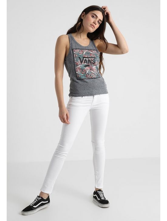 Bílé slim džíny ke kotníku Pepe Jeans CHER