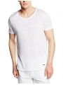 Tričko Calvin Klein LINEN V NECK